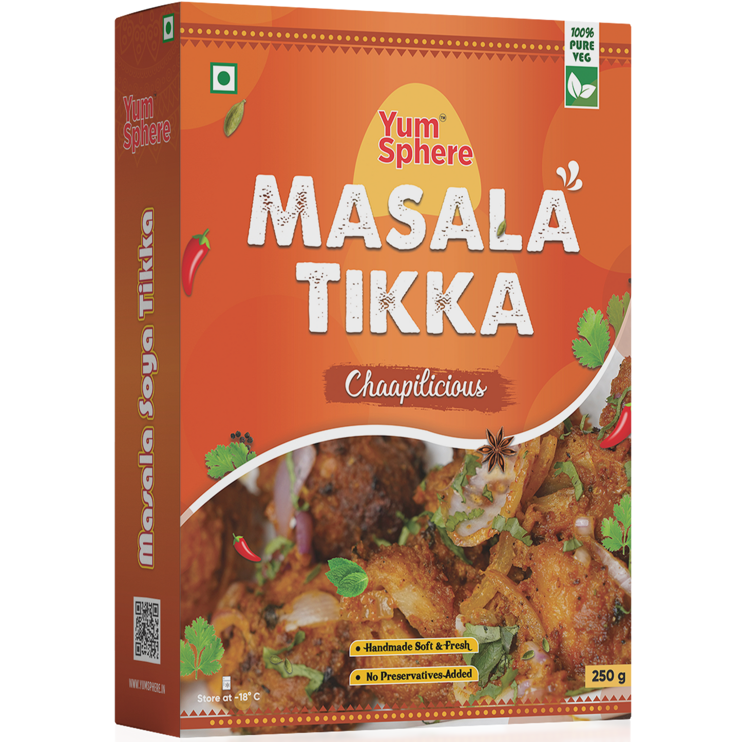 Masala Soya Tikka