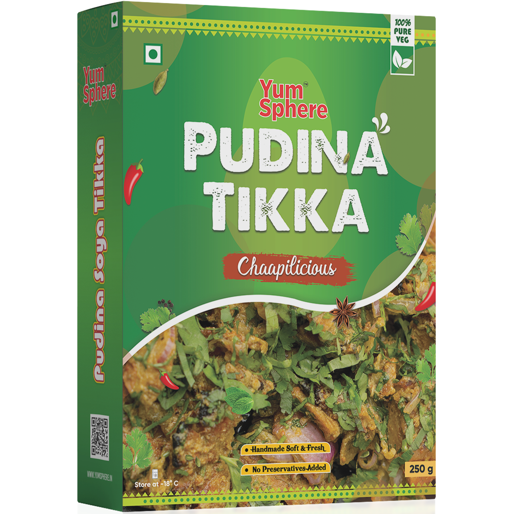 Pudina Tikka Box